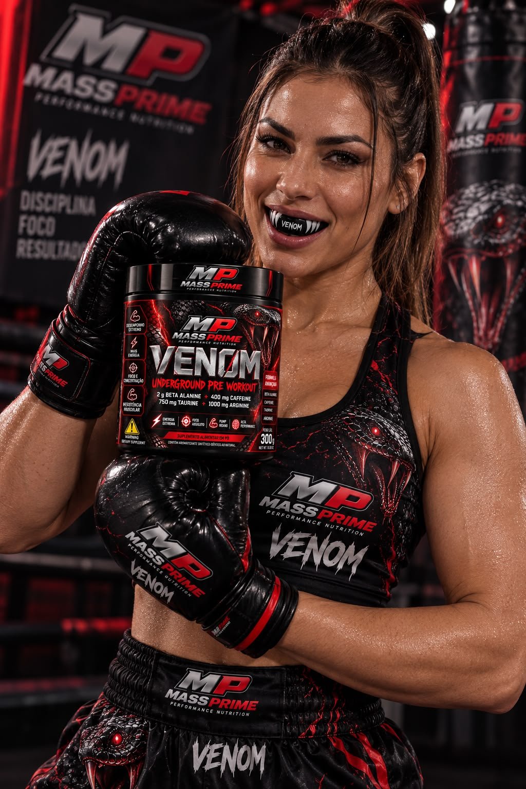Atleta com Venom Underground