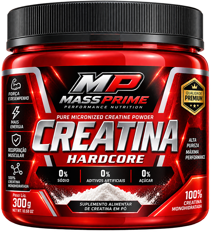 Creatina Hardcore Pó 300g